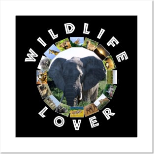 Wildlife Lover Elephant Ears Posters and Art